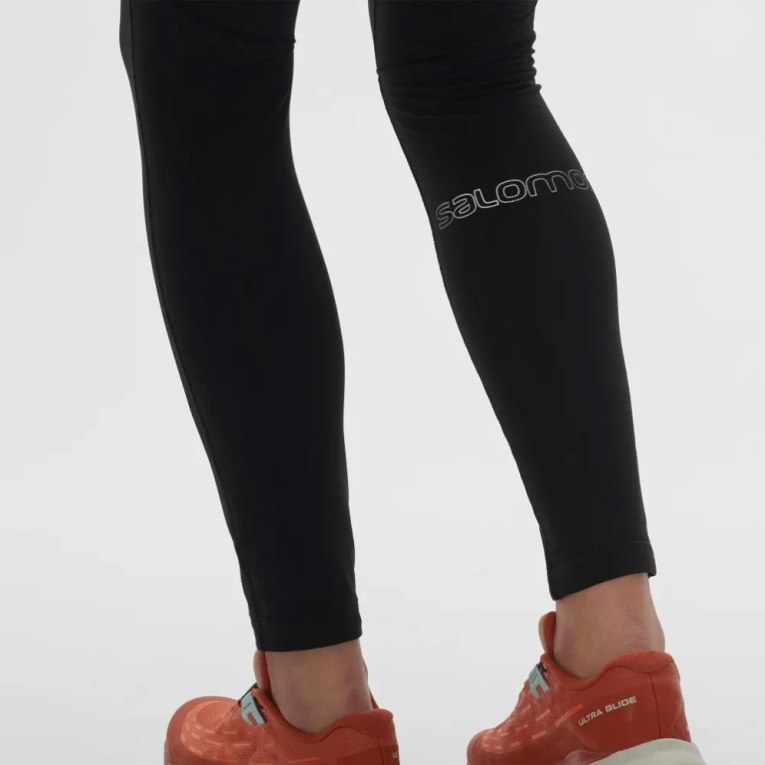 Salomon Xa Warm Women's Running Tights Black | CA 69T71